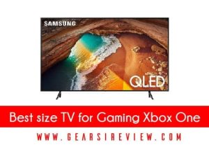 Best size TV for Gaming Xbox One